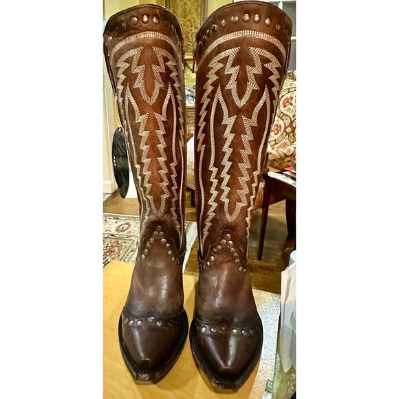 NWT 💠 Dan Post “Sadie” Snip Toe Western Boot 4201
Inside Zipper & V-Back Sz 7.5 - Picture 7 of 16
